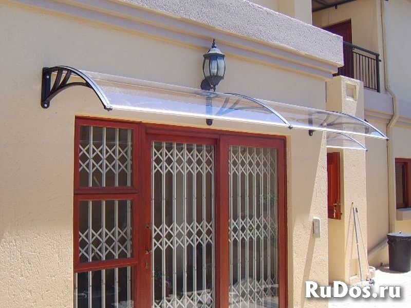 Защитные козырьки из поликарбоната. изображение 3