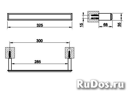 Полотенцедержатель Gessi Eleganza фотка