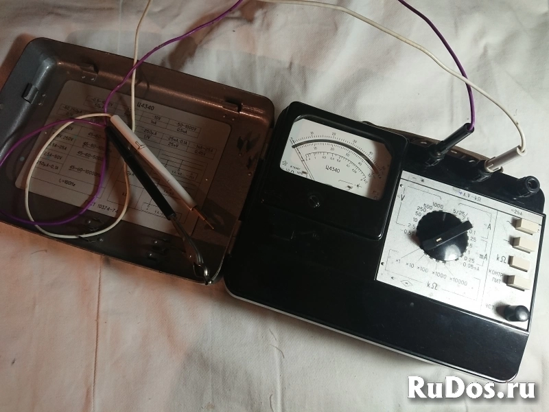 Прибор Ц4340 - аналоговый тестер для радиолюбителей изображение 6