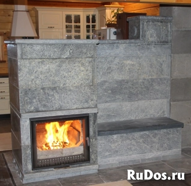 Печи, камины из талькохлорита ( талькомагнезита) в Санкт-Петербурге от производителя. изображение 4