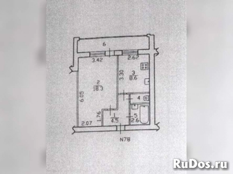Продам 1 комнатную квартиру 35.3 м2 изображение 8
