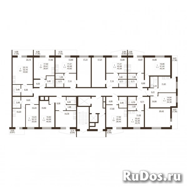 Продам 1 комнатную квартиру 43 м2 фотка