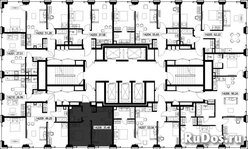 Продам 1 комнатную квартиру 35.48 м2 изображение 3