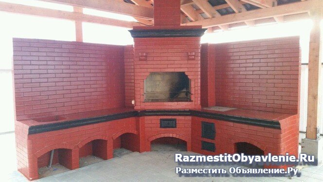 Печи,Камины,Барбекю под ключ фотка