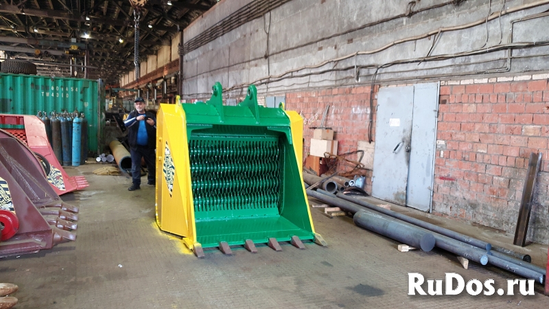 Уникальные просеивающие ковши с валами фото