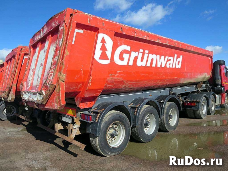 Самосвальный п-прицеп Грунвальд 34 м3, 20 шт. изображение 4