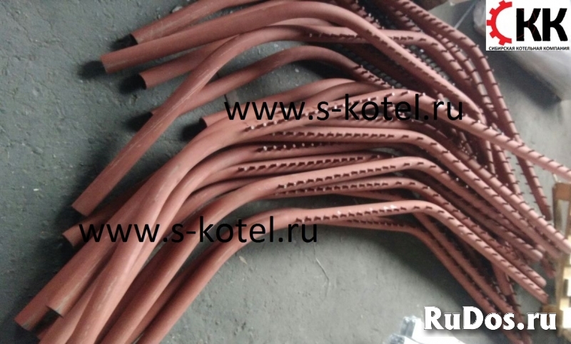 Ошипованные трубы для котлов с топкой системы Поме фотка