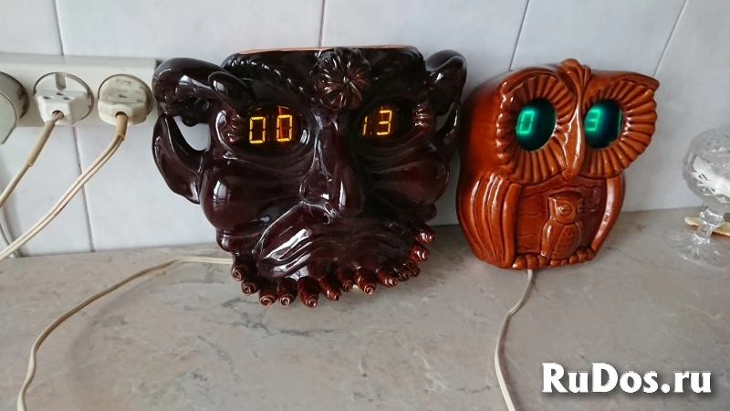 Часы электронные цифровые Сова и Мефистофель изображение 10