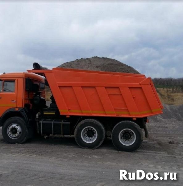 Доставка сыпучих грузов, земляные работы, услуги экскаватора изображение 4