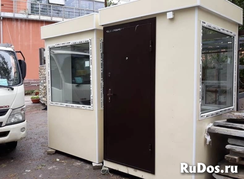 Будка охраны 1,5х1,5х2,5м, металлическая, изготовление изображение 9