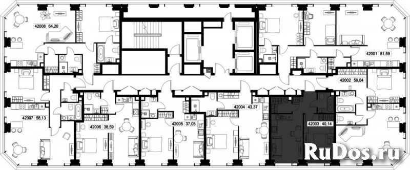Продам 1 комнатную квартиру 40.14 м2 изображение 3