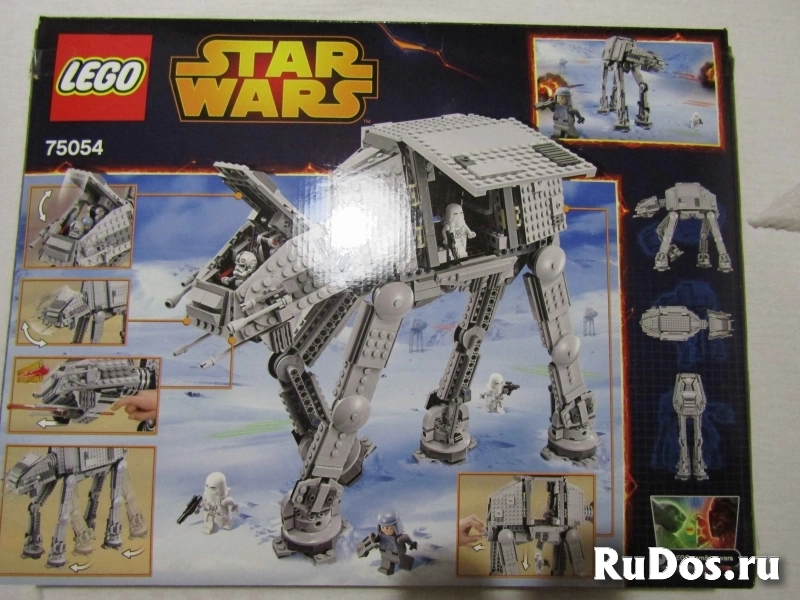 Lego Star Wars 75054 AT-AT не вскрывался вообще фотка