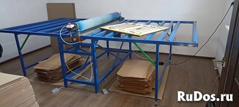 Валковый пресс "Пресс-Топ 1500"  с роликами для вырубки картона изображение 3