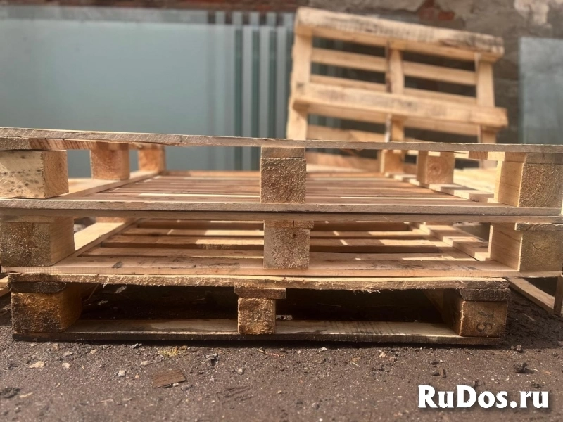 Поддоны деревянные бу нестандартные изображение 4