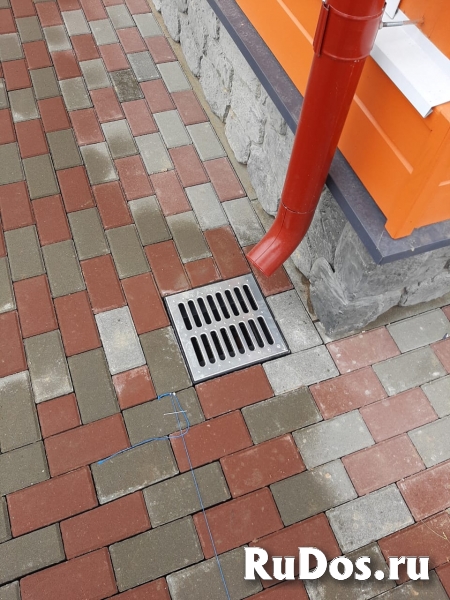 Укладка брусчатки, плитки, под ключ фото