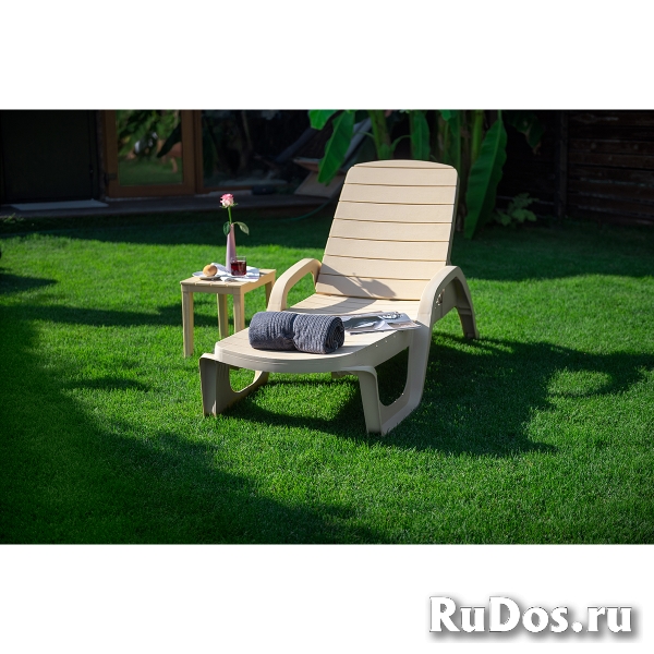 Шезлонг лежак пластиковый “Прованс” 192 х 71 х 32 см изображение 3