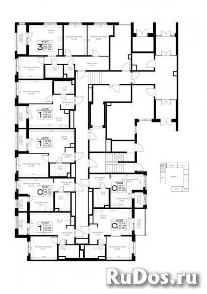 Продам 1 комнатную квартиру 27.13 м2 изображение 9