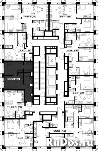 Продам 1 комнатную квартиру 42.2 м2 изображение 3