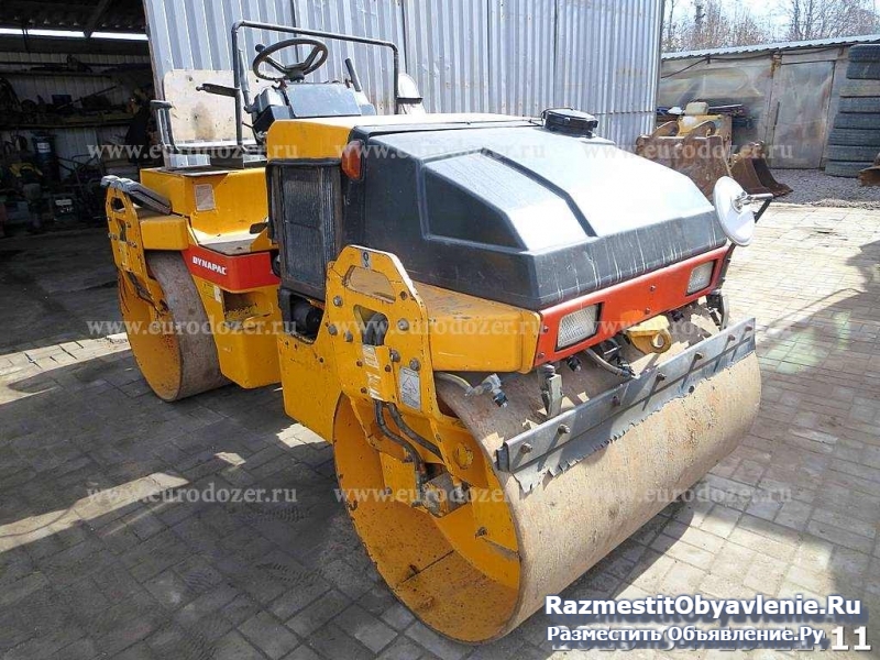 Асфальтовый каток DYNAPAC 143, 4 т. изображение 4