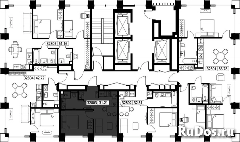 Продам 1 комнатную квартиру 31.21 м2 изображение 3