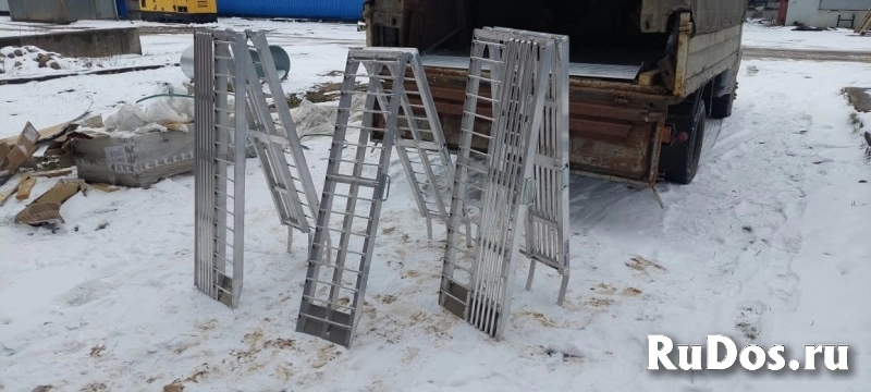 Аппарели алюминиевые ГКА 265.110.8/1Н (складной комплект) изображение 3