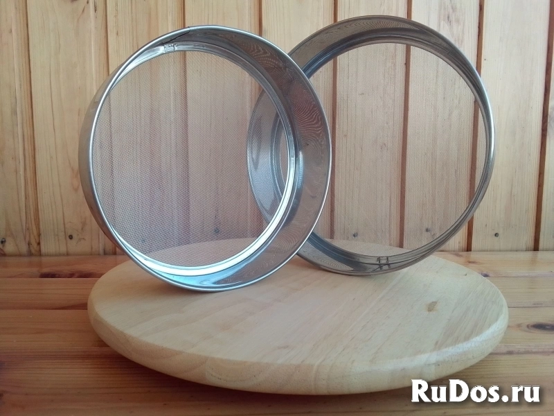 Сито для муки нержавейка 17 - 19 см. фотка