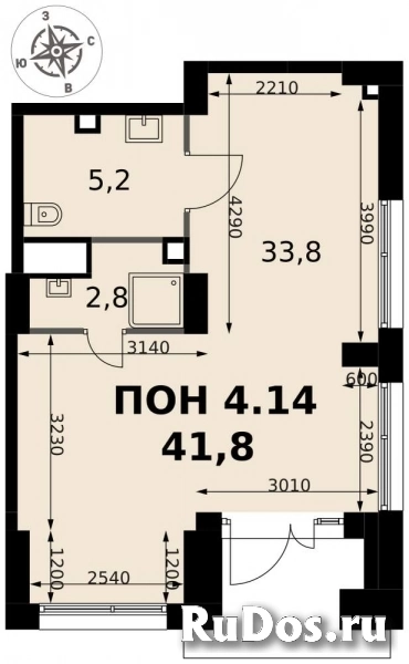 Продам коммерческую недвижимость 41.8 м2 изображение 3