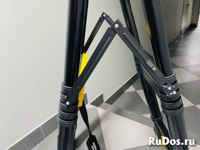 Лестница телескопическая стремянка-трансформер Midoli 2.8+2.8м изображение 6