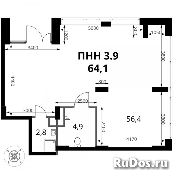 Продам коммерческую недвижимость 64.1 м2 изображение 3