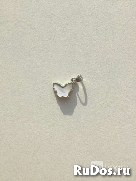 Кулон подсева бабочка новая бижутерия украшение на цепочку фото