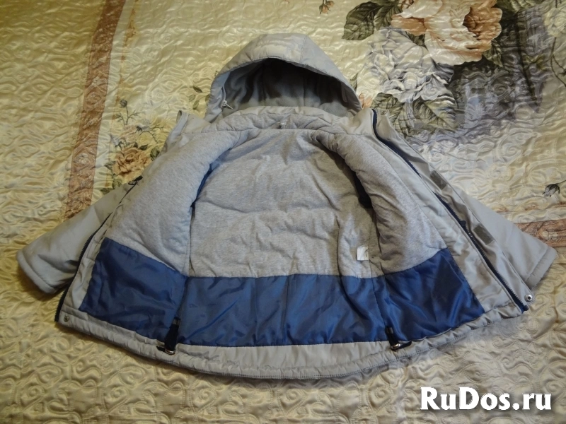 Куртка теплая для мальчика 5-6 лет изображение 6