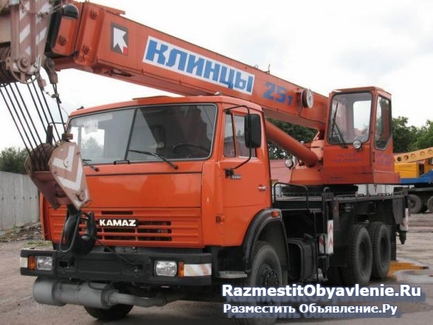 Услуги - аренда автокрана 25т, 21м в Выборге фото