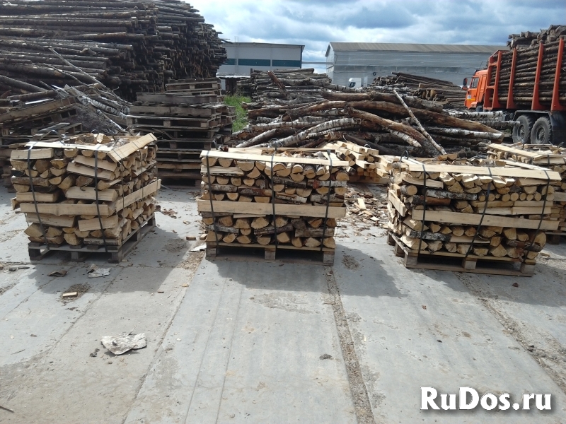 дрова высокого качества на поддоне изображение 5