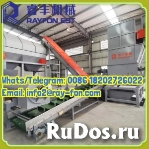 Customizable Plastic Recycling Washing Line with Drying System Included изображение 7