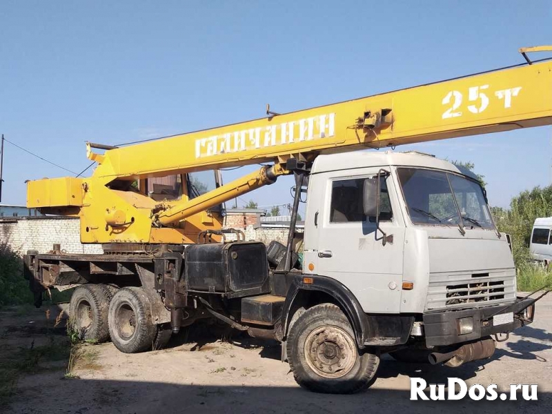 Автокран Галичанин 25 т / Камаз, 2002 г, 9000 м/ч фото