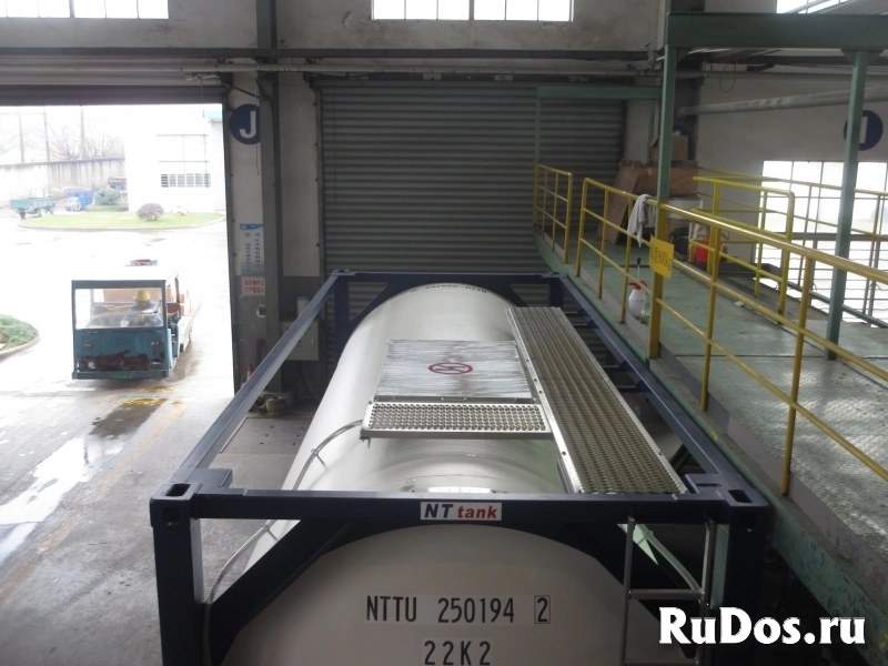 Танк-контейнер объём 25м3 тип Т4, для перевозки наливных грузов, новый изображение 5