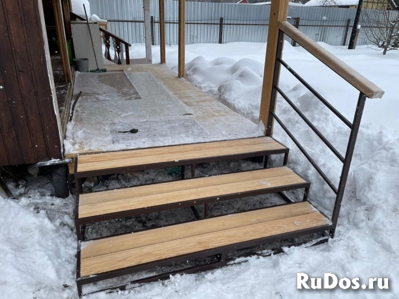 Металлическое крыльцо для вашего дома, всего за 7 дней. изображение 7