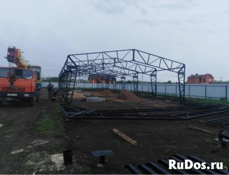 Строительство ангаров. быстровозводимые склады фотка