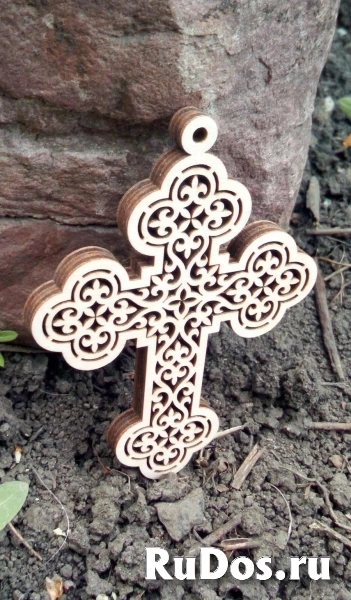 Крест на присоске с орнаментом фотка