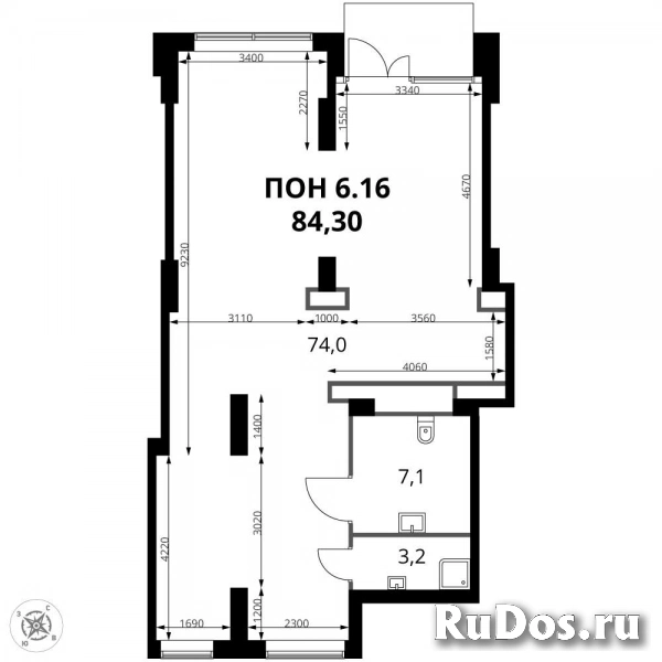 Продам коммерческую недвижимость 84.3 м2 изображение 3