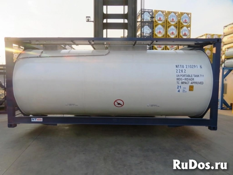 Танк-контейнер тип Т11 объём 21м3 для перевозки нефтехимической продукции, новый. фотка