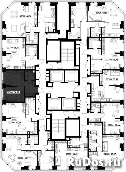 Продам 1 комнатную квартиру 34.91 м2 изображение 3