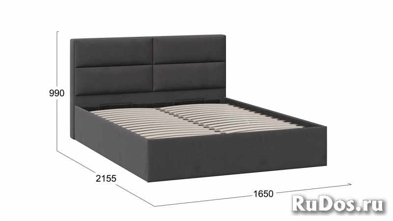 Кровать с ПМ «Глосс» Тип 1 (с подъемным механизмом) фотка