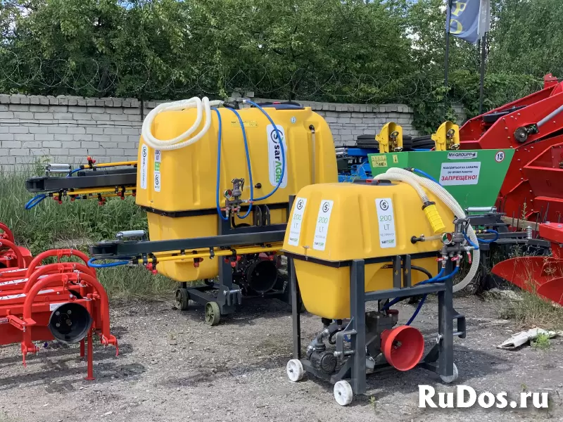 Опрыскиватель полевой навесной Турция 200л-800л фотка