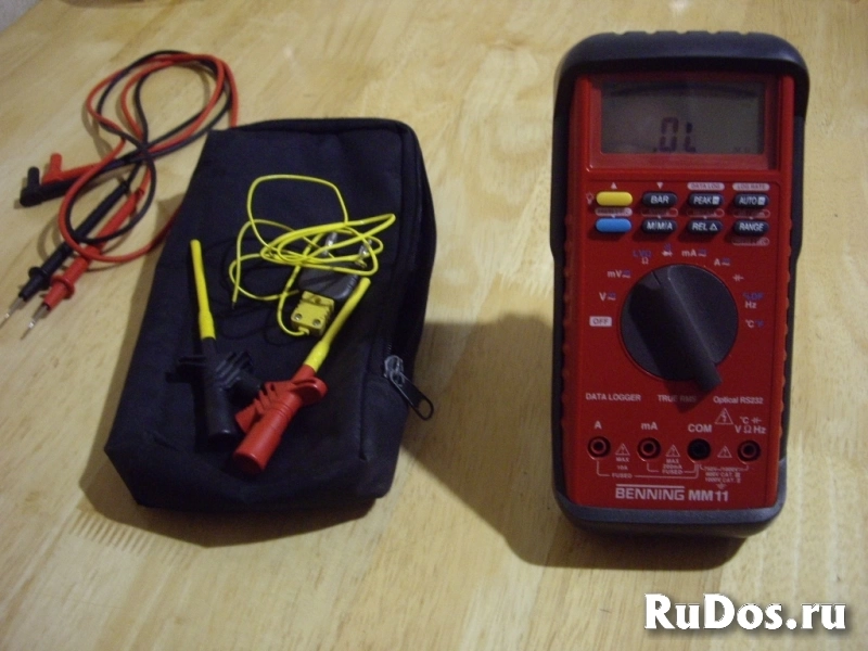 Цифровой мультиметр  BENNING MM 11 - Германия. изображение 8