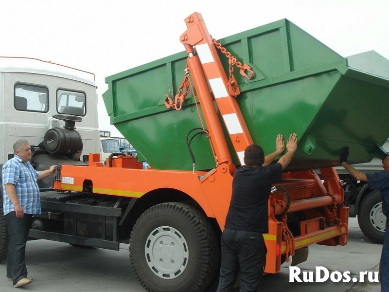 Бункер для вывоза строительного мусора в Нижнем Новгороде фото
