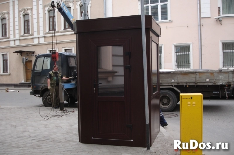 Пост охраны тип п-2, 1,5х1,5х2,5м, строгий стиль изображение 6