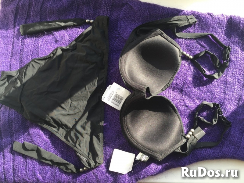 Купальник раздельный новый aubade франция 46 м размер черный чашк изображение 3