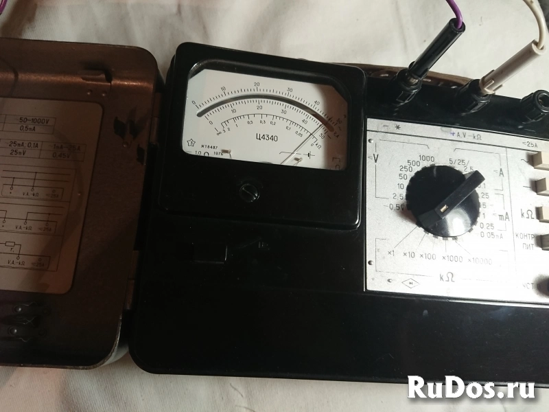 Прибор Ц4340 - аналоговый тестер для радиолюбителей изображение 7