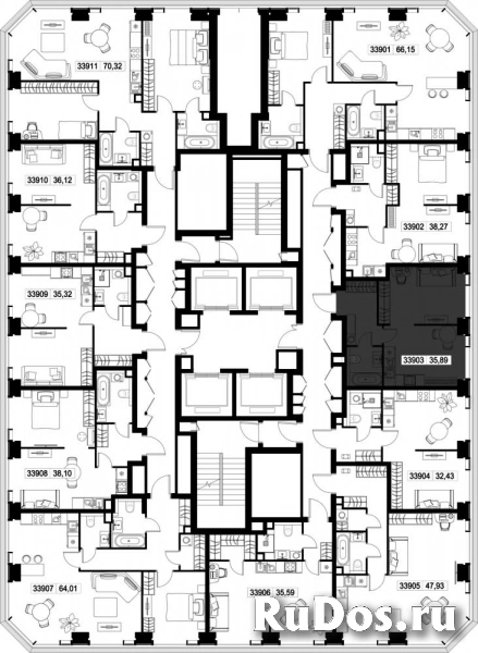 Продам 1 комнатную квартиру 35.89 м2 изображение 3